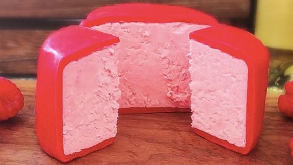 Pink Prosecco-Flavored Cheeses