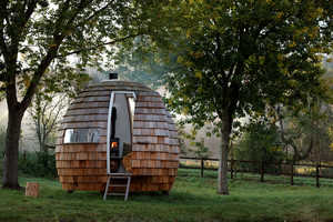 Charming Outdoor Relaxation Pods