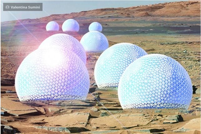 Domed Martian Homes