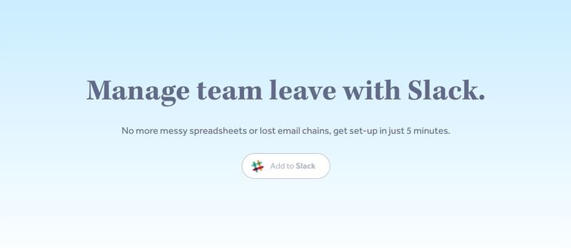Time Off-Managing Apps