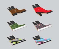 Shoe-Shaped Sock Packaging Image 5