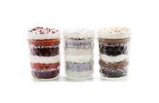 Holiday Cake Jars