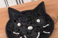 Sweet Cat-Shaped Bread Loaves