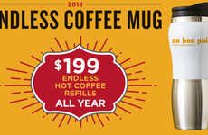 Unlimited Refill Coffee Mugs