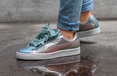 Metallic Holiday-Themed Sneakers