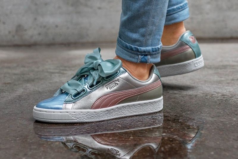 Metallic Holiday-Themed Sneakers