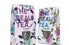 Floral Tea Branding