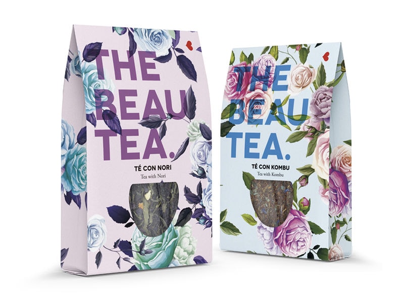 Floral Tea Branding