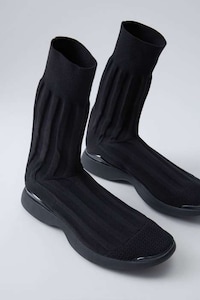 Textured Sock-Like Sneakers Image 8