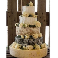 Cheese Wheel Wedding Cakes Image 6