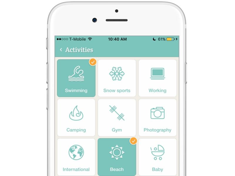 Insightful Packing Assistance Apps
