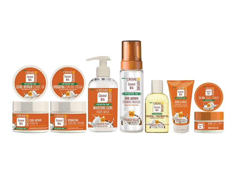 Coconut Milk-Infused Hair Products