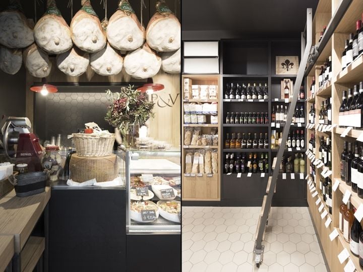 Wine-Pairing Deli Shops