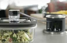 Food-Freshening Vacuum Containers