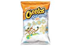 Snowflake-Shaped Cheese Puffs