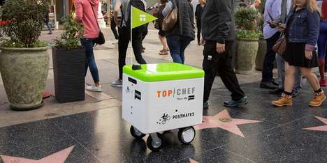Co-Branded Food Delivery Robots