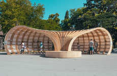 Seashell-Shaped Libraries