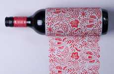 Printmaking Wine Bottles