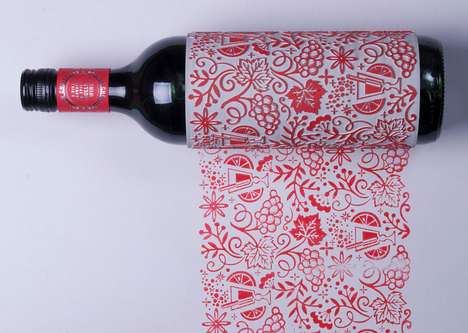 Printmaking Wine Bottles