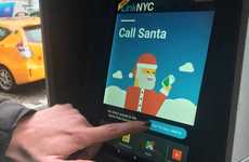 Santa-Calling Kiosks