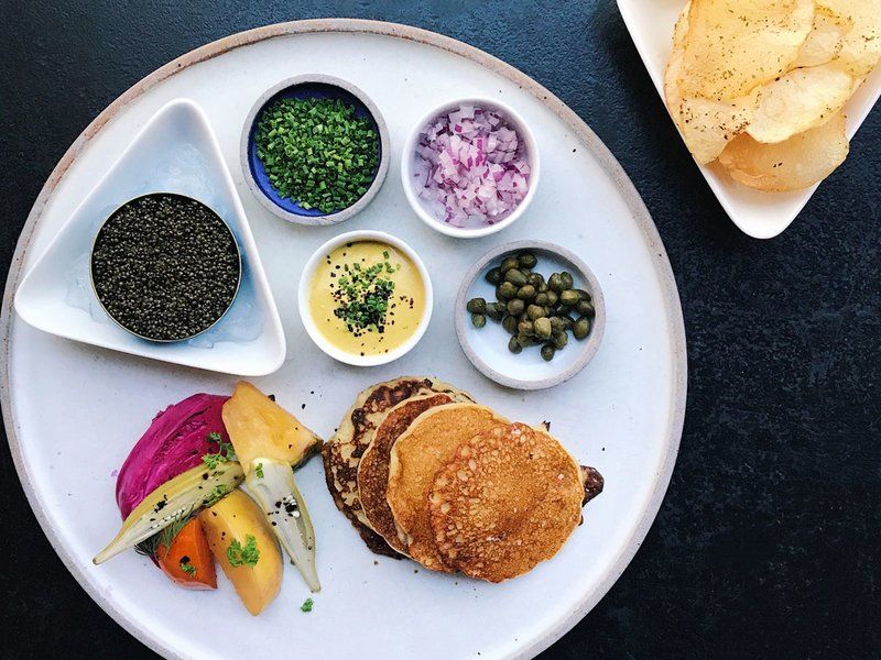 Vegan Caviar Dishes