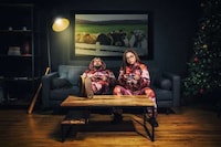 Branded Meat Print Sweatsuits Image 3