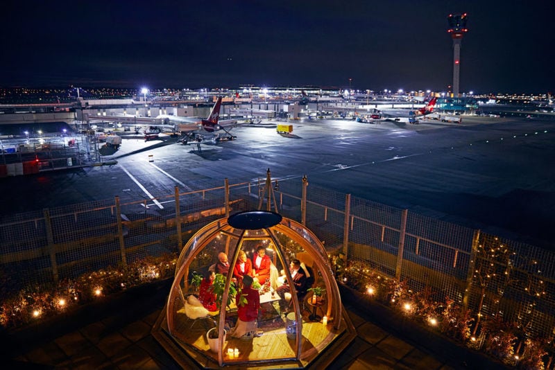 Airport Lounge Igloos