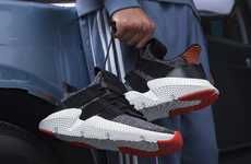 Futuristic Textured Sneakers