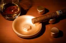 Elegant Carbon Fiber Ashtrays