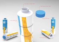 Measurement Milk Bottle Packaging Image 3
