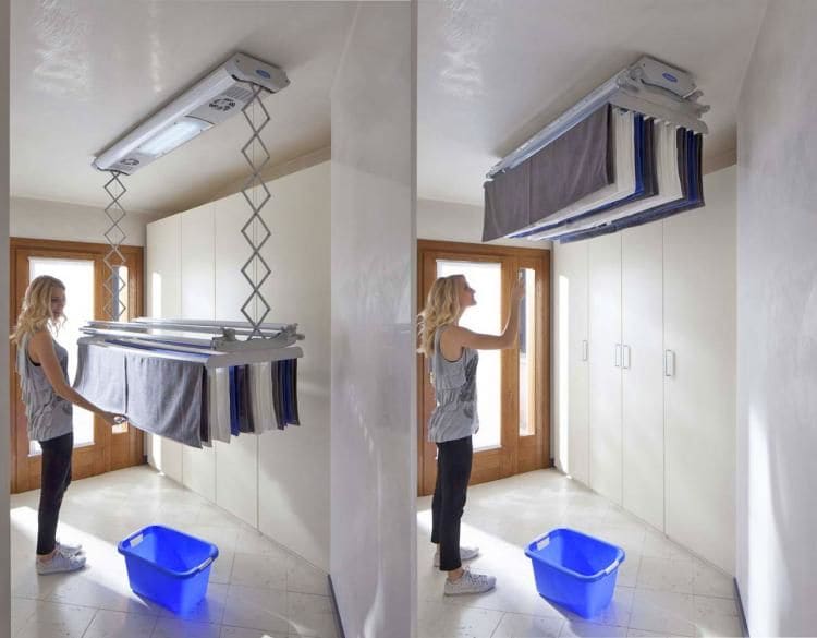 Space-Saving Eco Clothes Dryers