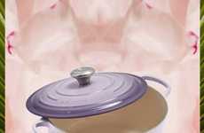 Gradient Lavender Cooking Pots