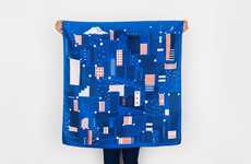 Glow-in-the-Dark Skyline Scarves