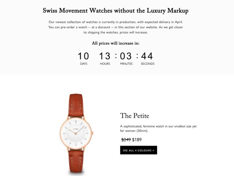 Affordable Minimalist Watches