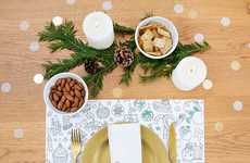 Festive Color-In Placemats
