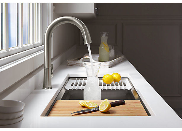 App-Connected Kitchen Faucets