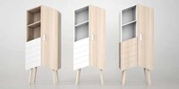 Angular Modernistic Storage Cabinets Image 3