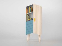 Angular Modernistic Storage Cabinets Image 6