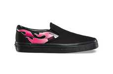 Fiery Pink Slip-Ons