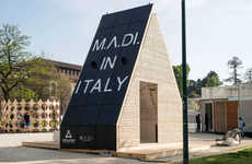 Solar-Powered A-Frames