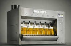 Accelerated Pint-Pouring Machines