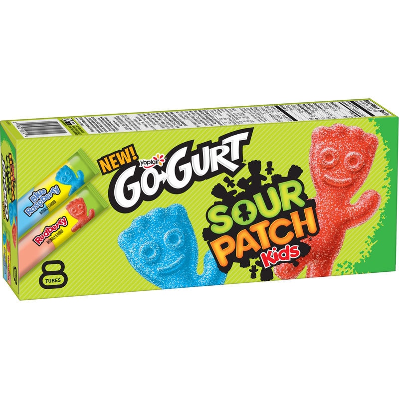 Candy-Flavored Yogurt Tubes