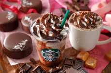 Decadent Valentine's Frappuccinos