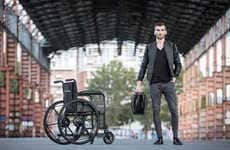 Folding Puncture-Proof Wheels