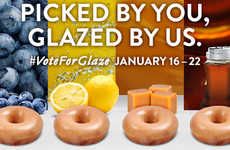 Social Glazed Doughnut Promotions