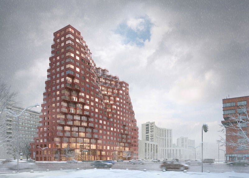 Constructivist-Inspired Towers
