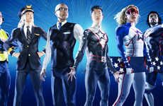 Superhero-Themed Airline Campaigns