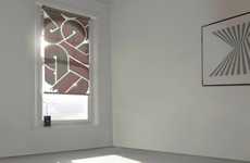 Artistic Solar Panel Blinds