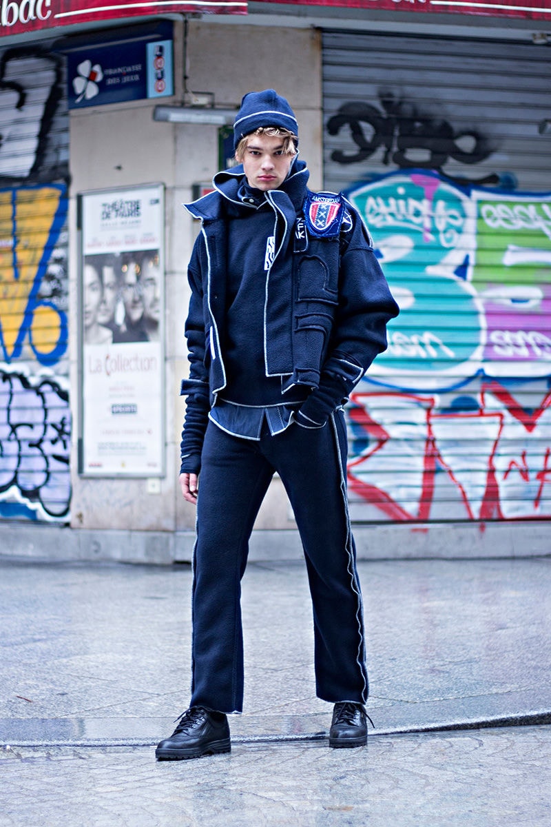 Avant-Garde Patchwork Fashion