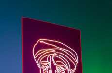 Neon Rap Portraits